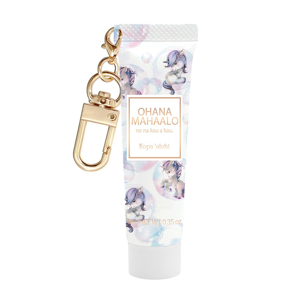 OHANA MAHAALO 泡泡寶馬 十指香扣限定手霜吊飾