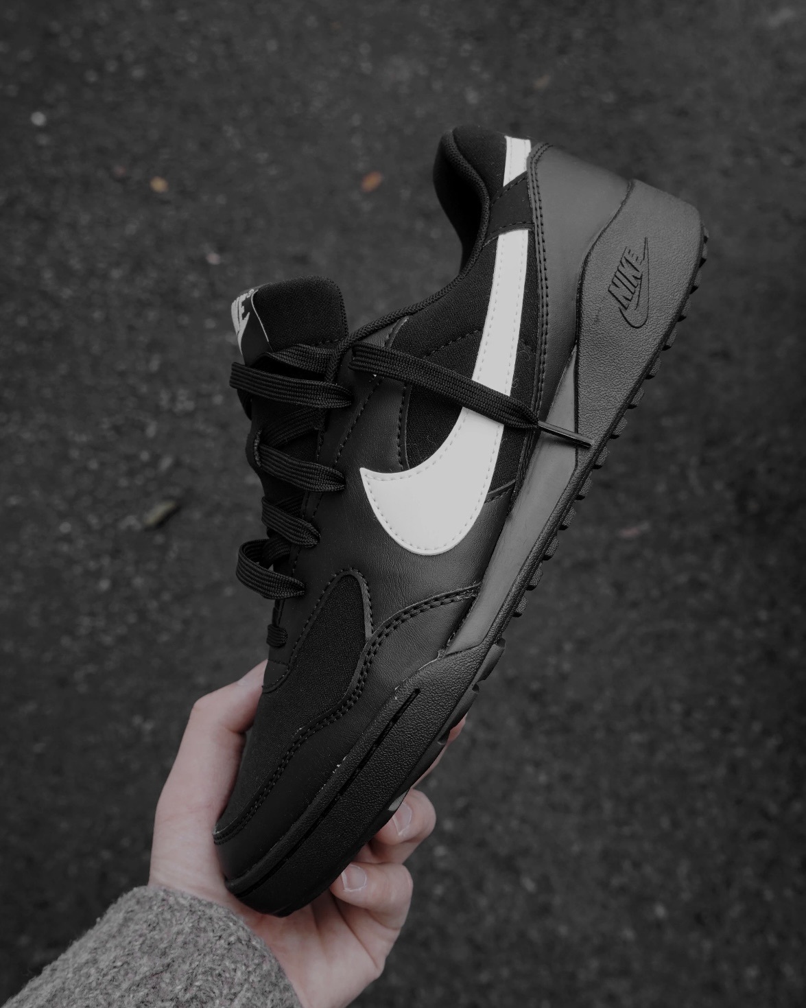 #代購 Nike Terra Manta 復古 薄底 德訓鞋 HQ4502-001 黑色