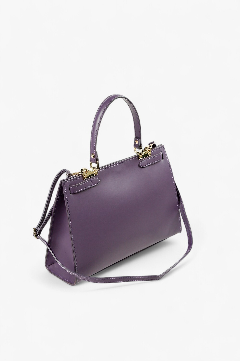 Serious 中型公事包 紫色