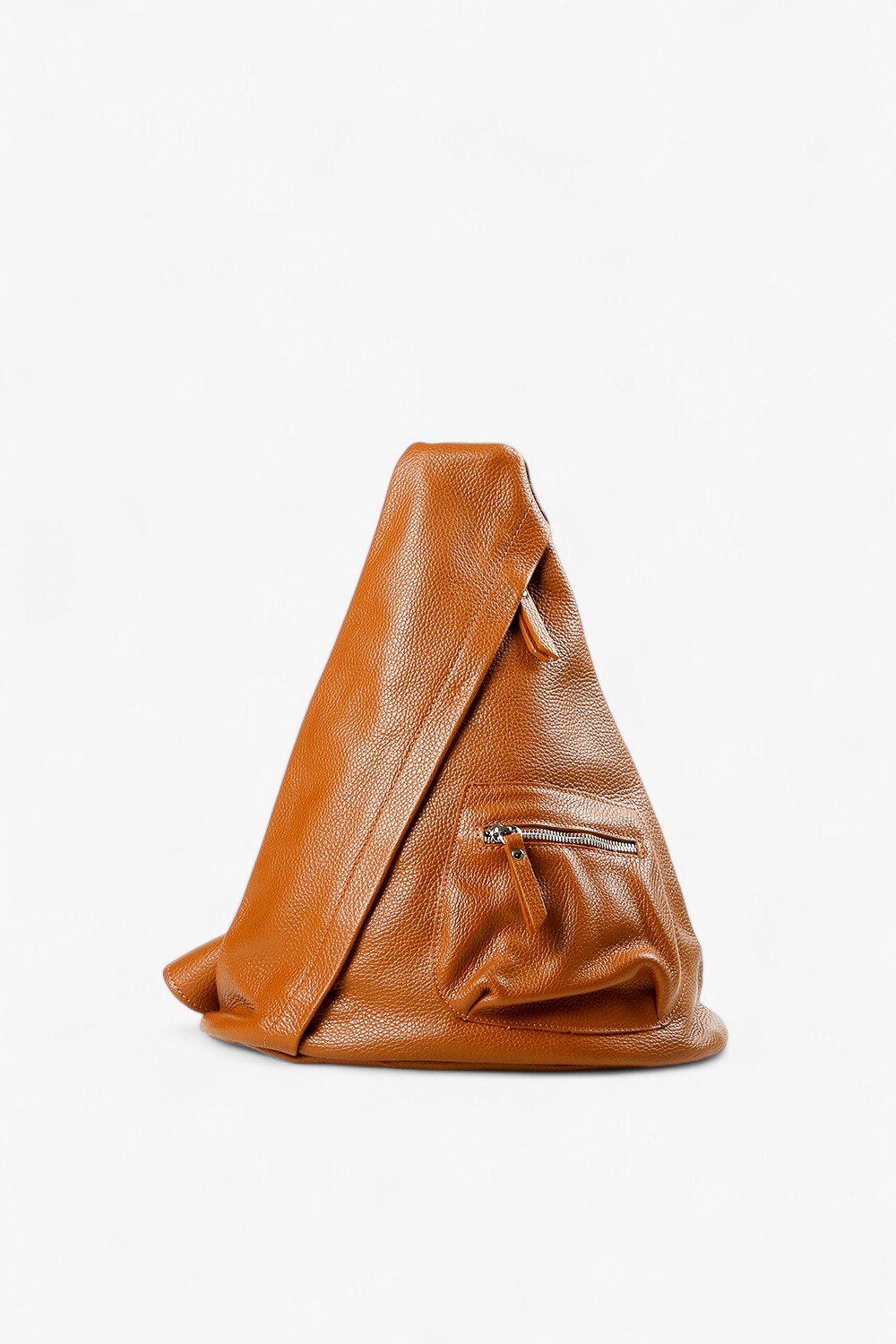 Hiking 單肩斜背包 棕色