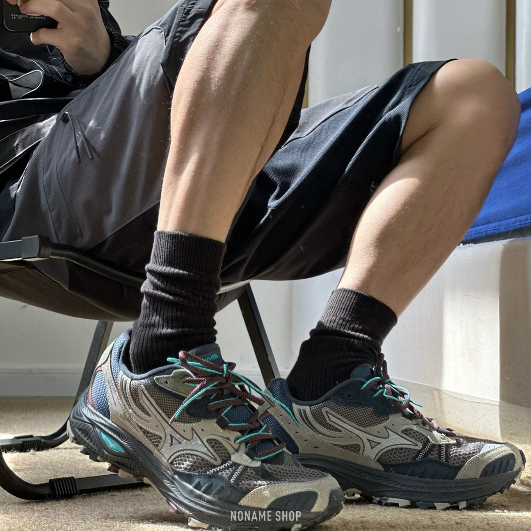 MIZUNO RACER ADV 美津濃 十周年 聯名款 中國限定 戶外 機能 透氣 休閒鞋 慢跑鞋 岩石灰 (男/女款)