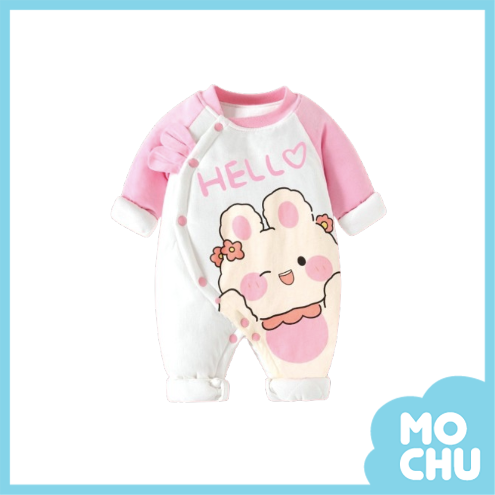 小靚兔鋪棉長袖連身衣