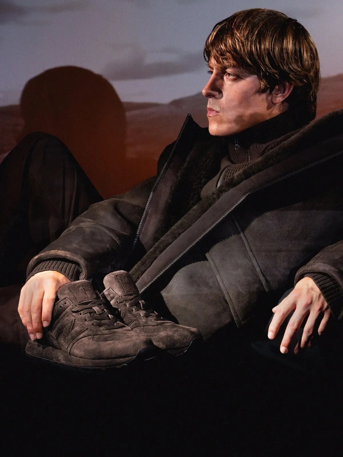 【Focus Store】預購 Stone Island x New Balance 574 Ghost "Dark Brown" 深棕色 U574BSI1