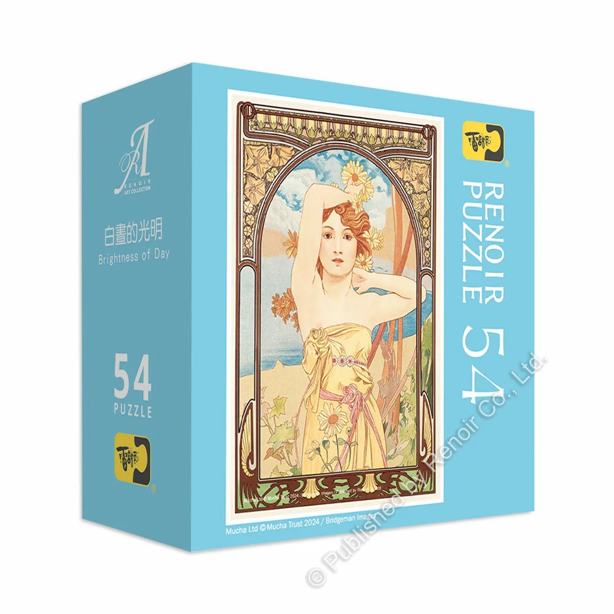 【雷諾瓦拼圖】白晝的光明/四時/慕夏