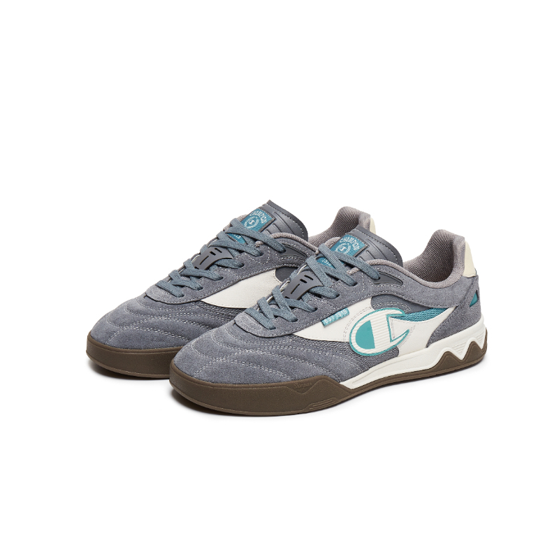 男款-Campus Trainer足訓鞋-灰藍色/灰色（U5CFCTM10P5）