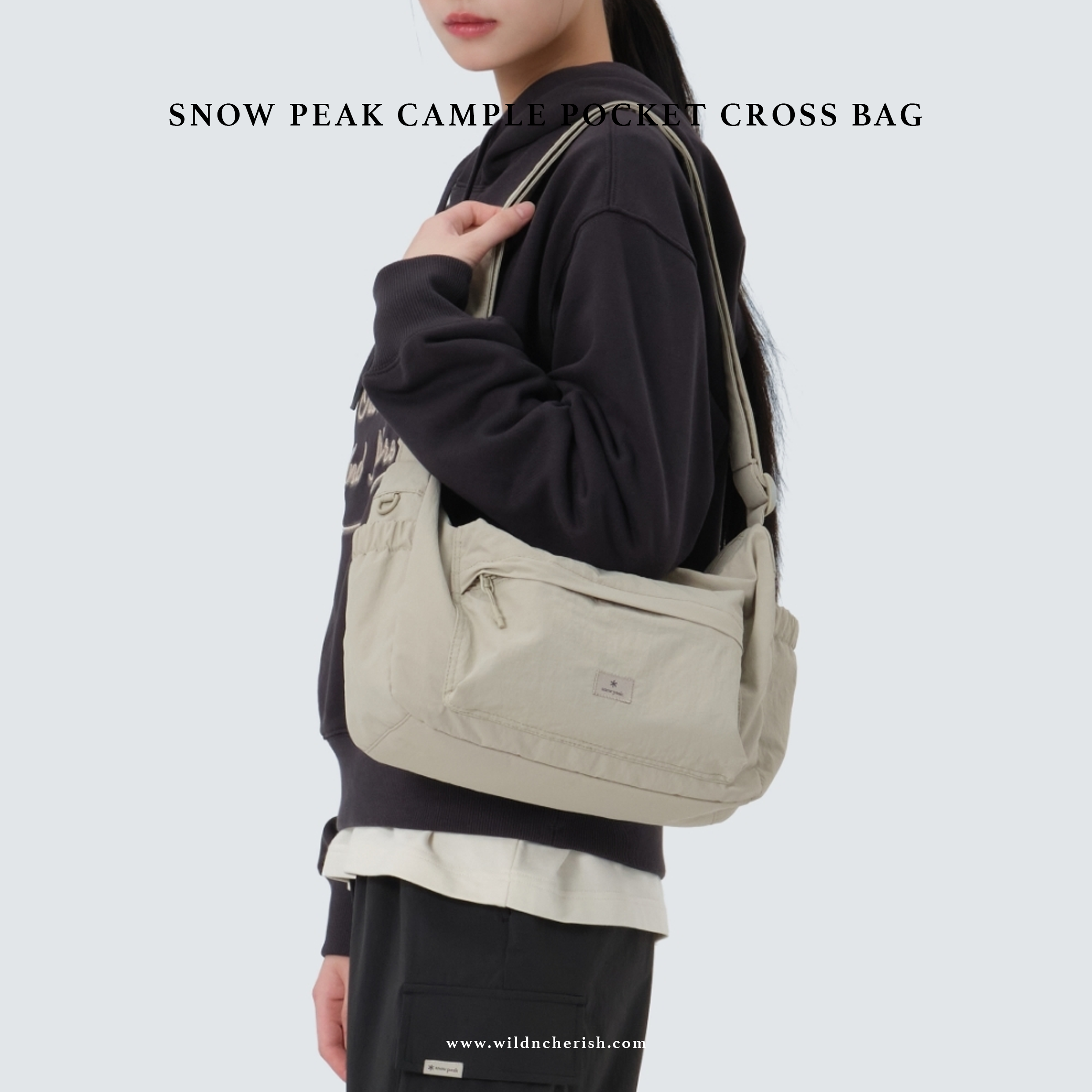 預訂 | Snow Peak Cample Pocket Cross Bag 韓國限定款式