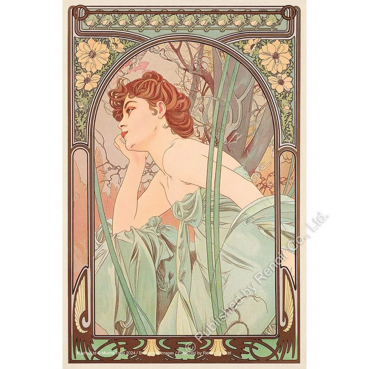 【雷諾瓦拼圖】黃昏的冥想/四時/慕夏