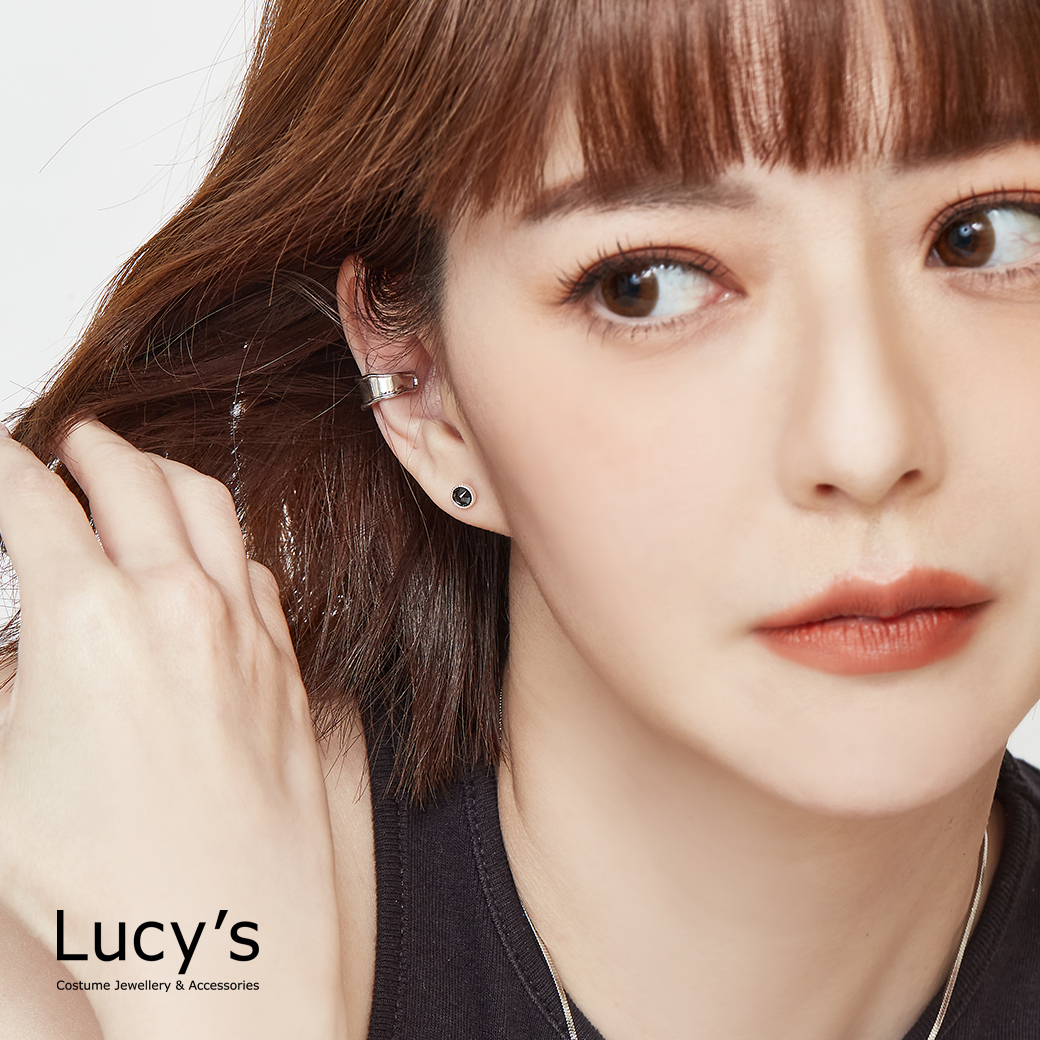 925純銀 晶點 轉珠耳環 (四色) (126500/126502/126503/126506)