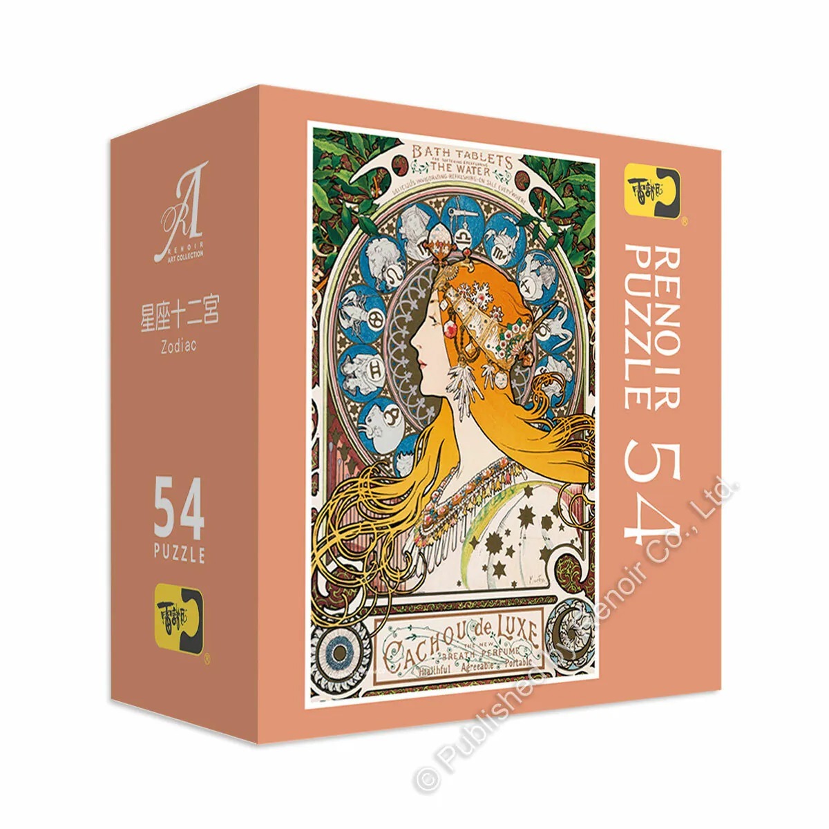 【雷諾瓦拼圖】十二宮星座/慕夏