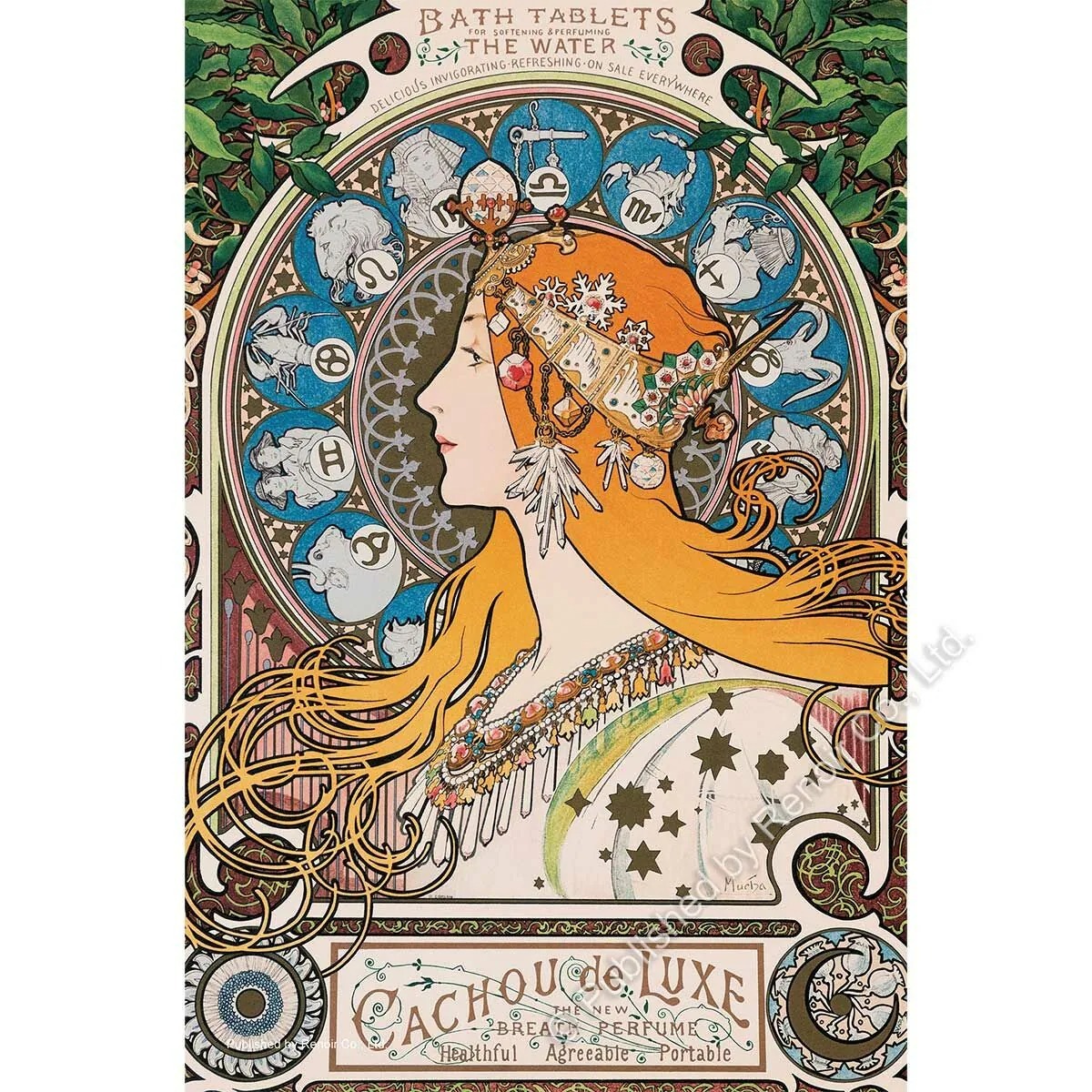 【雷諾瓦拼圖】十二宮星座/慕夏