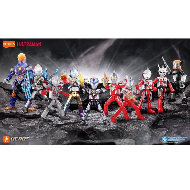 布魯可 超人力霸王 群星版 盲盒 第15彈 (隨機出貨)