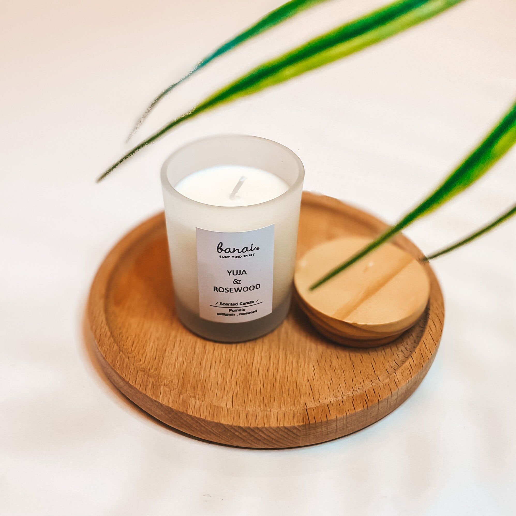 【綠印生活】柚子再生系列 - 大豆香氛蠟燭