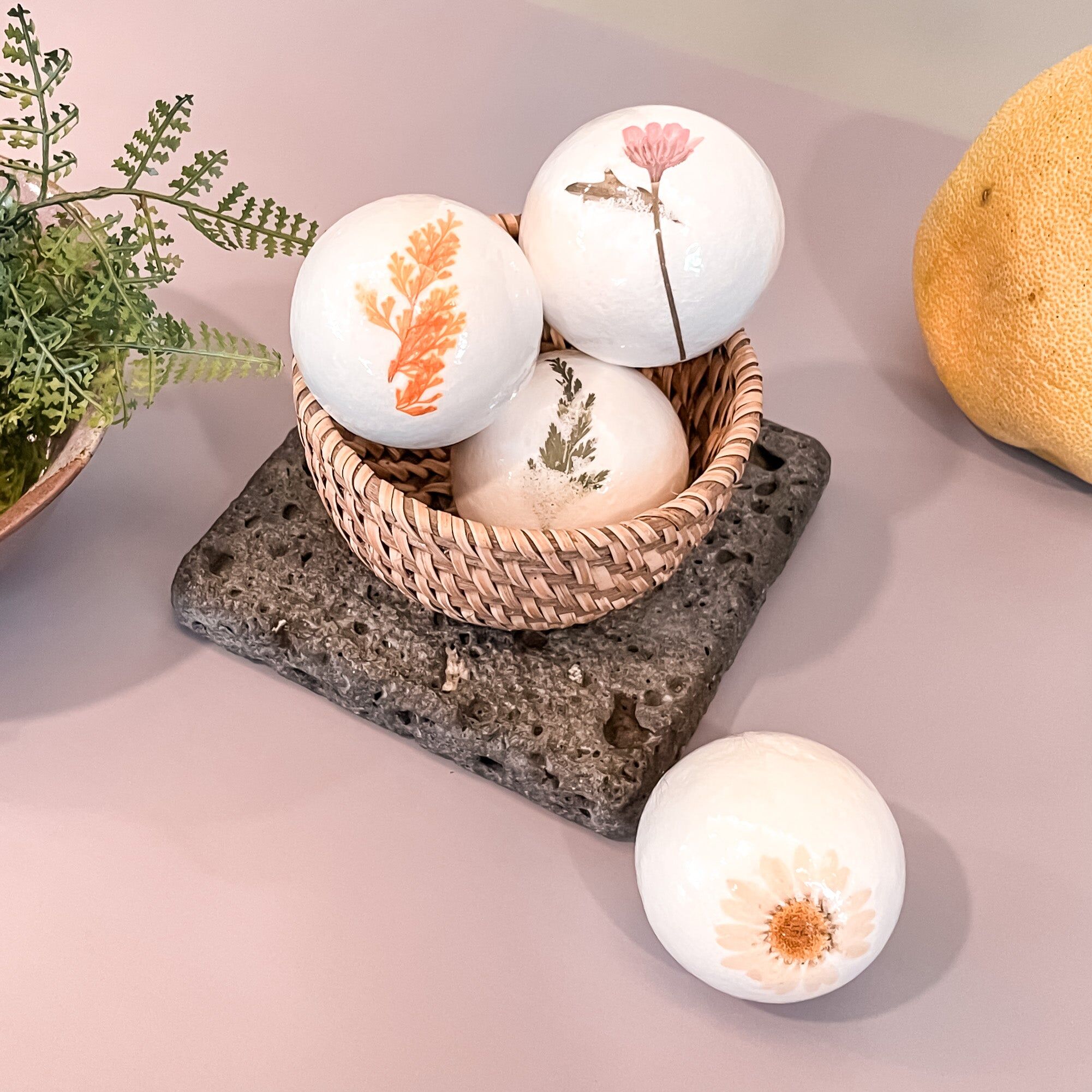 【Banai】柚子香氛精油泡澡球