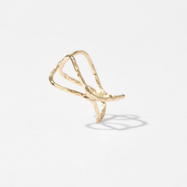 【me.luxe】K10領結耳骨夾