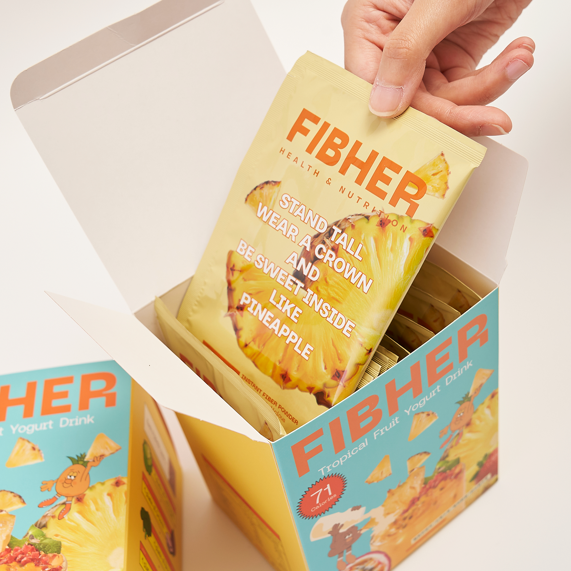 FIBHER 熱帶水果乳酸纖維飲【環保包裝】