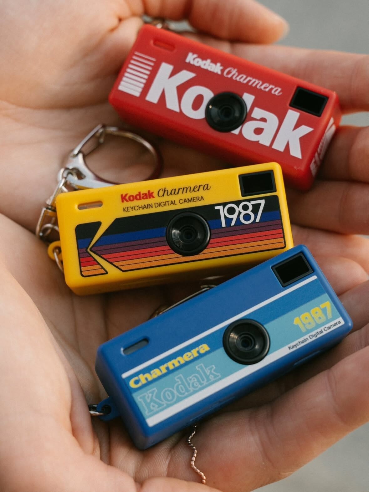 <可以拍的盲盒📸> KODAK CHARMERA 柯達迷你數位相機盲盒 鑰匙圈
