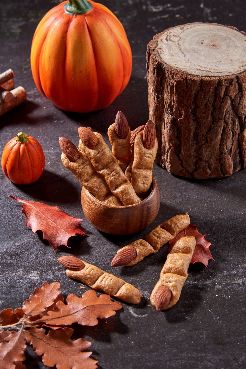 2025萬聖節限定【女巫手指餅乾】手工杏仁酥脆餅乾(常溫)