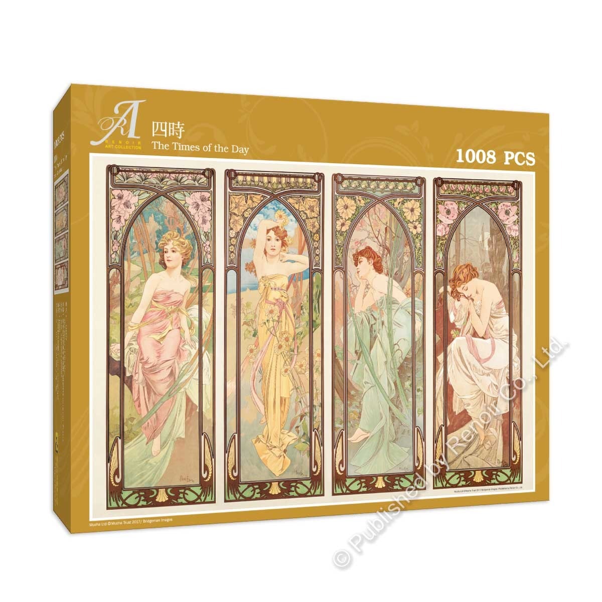 【雷諾瓦拼圖】四時/慕夏 (II)