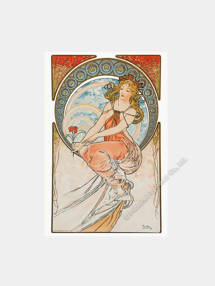 【雷諾瓦拼圖】藝術四聯作/慕夏