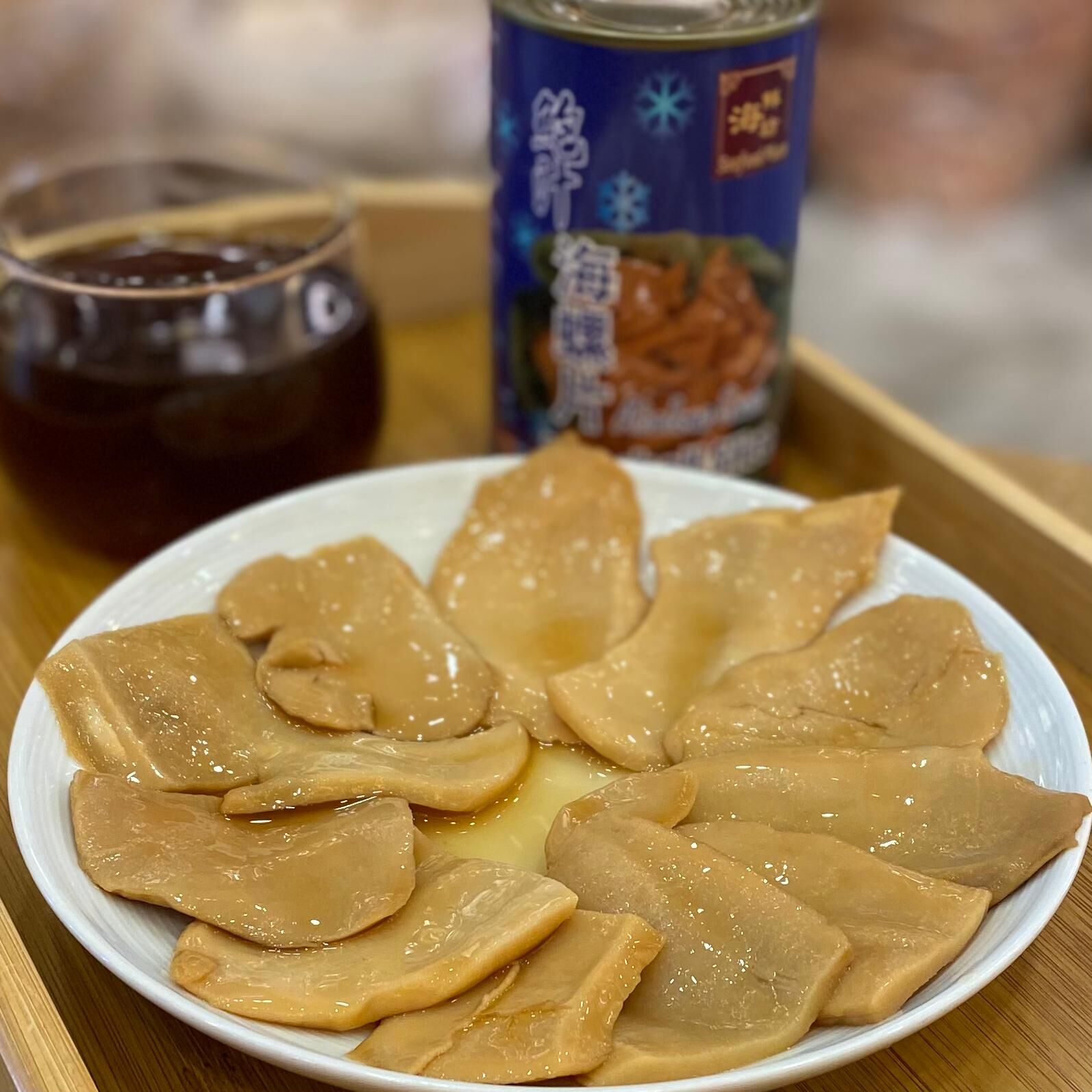 鮑汁海螺片(罐)