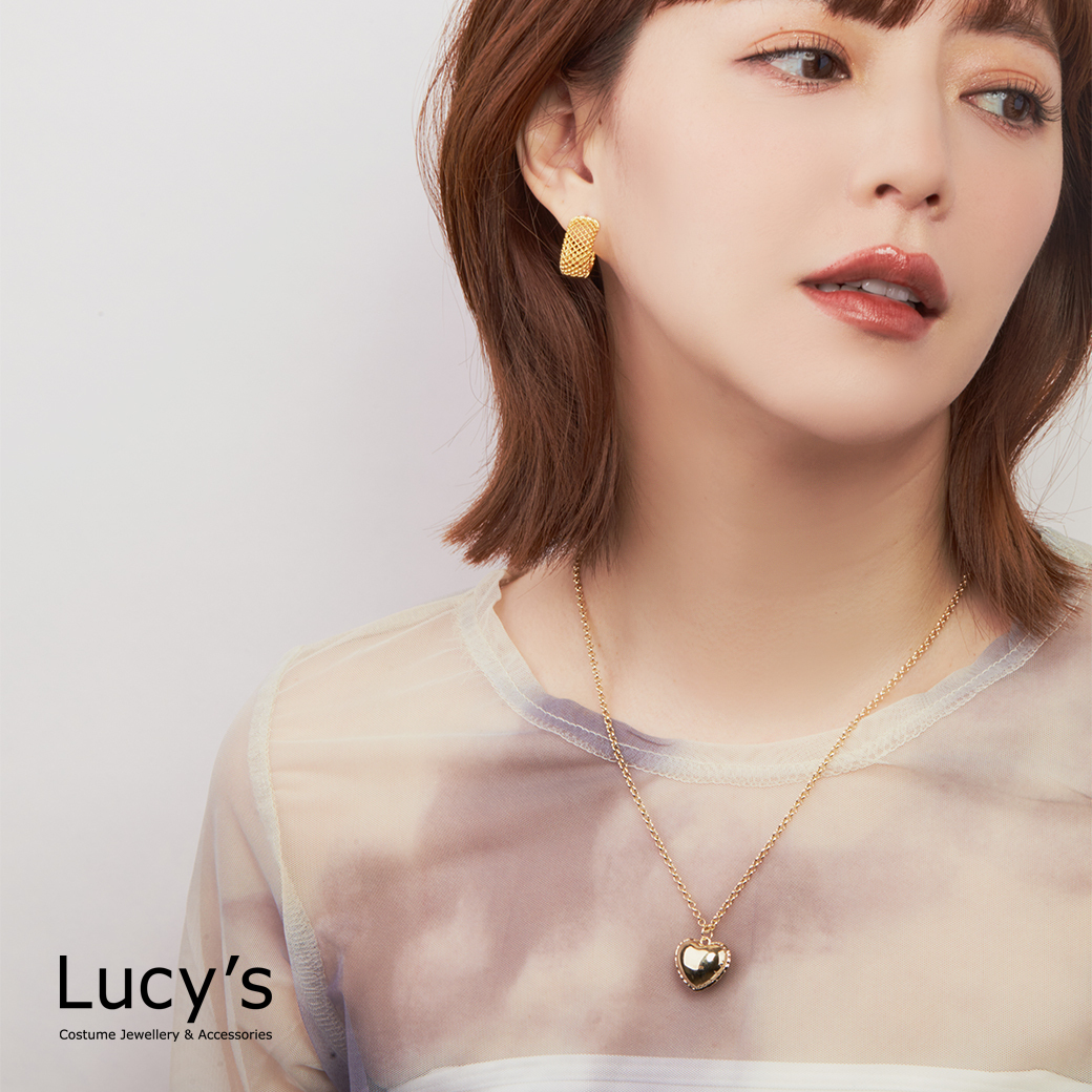 愛心氣球 項鍊 (二色) (125155/125156)