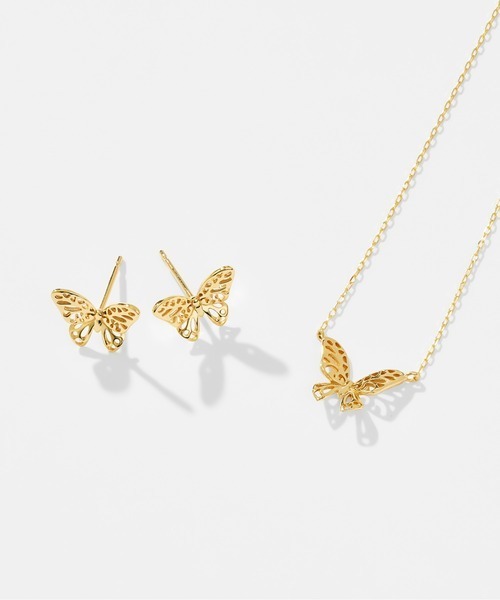 【me.luxe】K10蝴蝶翩舞項鍊