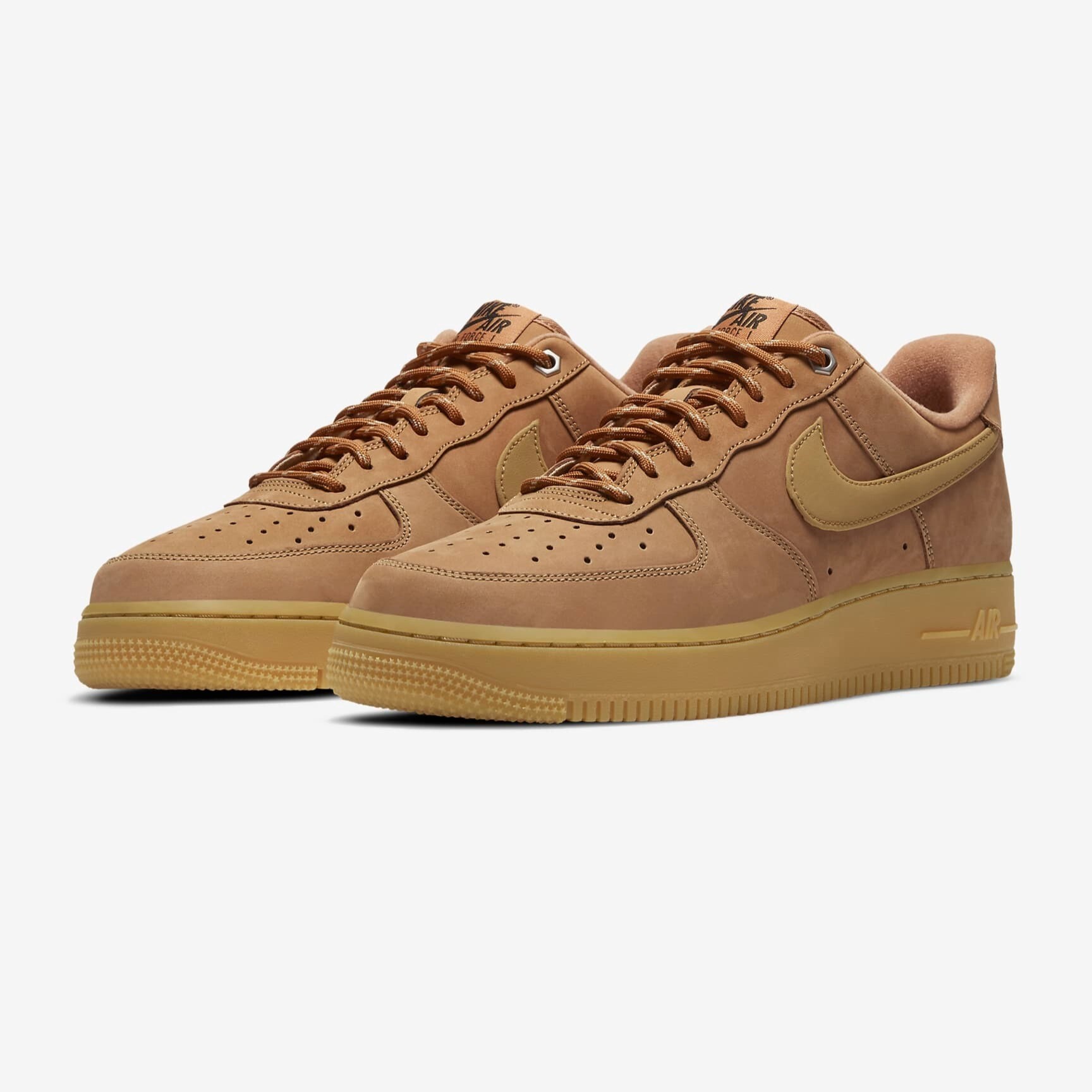 NIKE 休閒鞋 AIR FORCE 1 07 大地色 復古 男 CJ9179-200