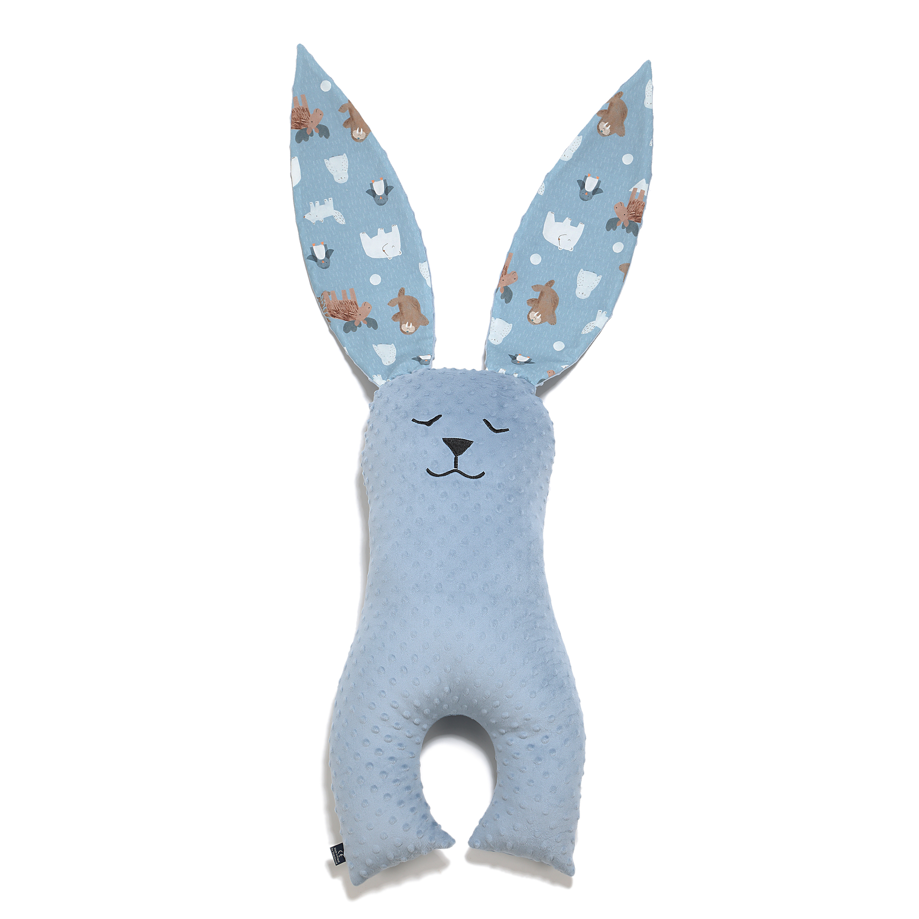 La Millou波蘭 逗比兔(70cm)｜北極好朋友(藍底)|哥倫比亞藍