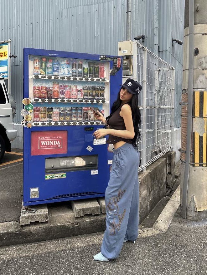 Korea printing Pants