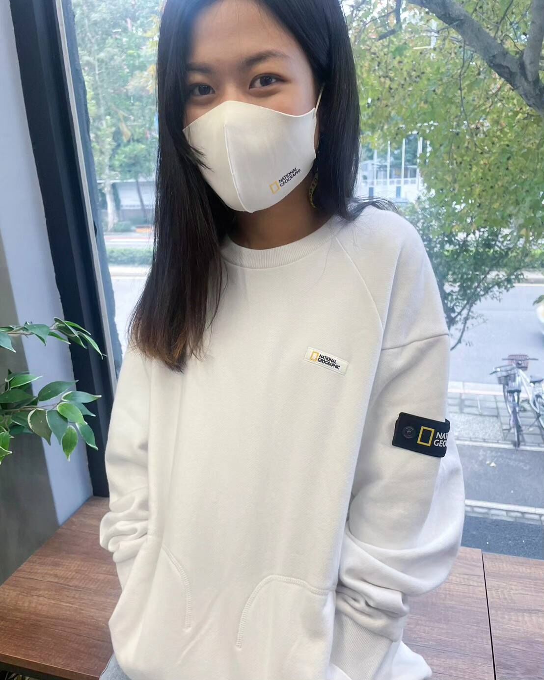 【NATIONAL GEOGRAPHIC】口罩組＋掛繩＋北極熊收納袋 🐻‍❄️