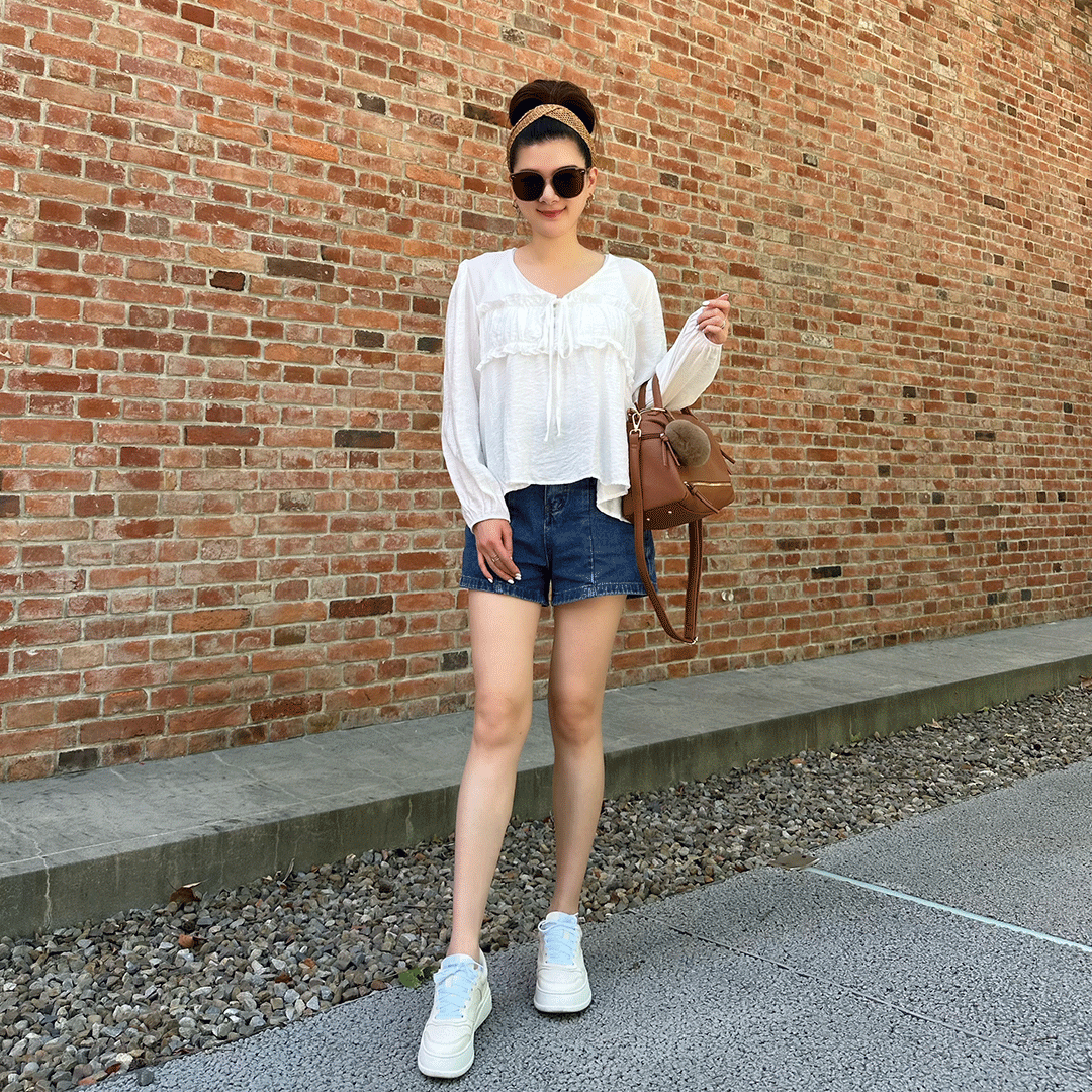 氣質雪紡娃娃裝上衣