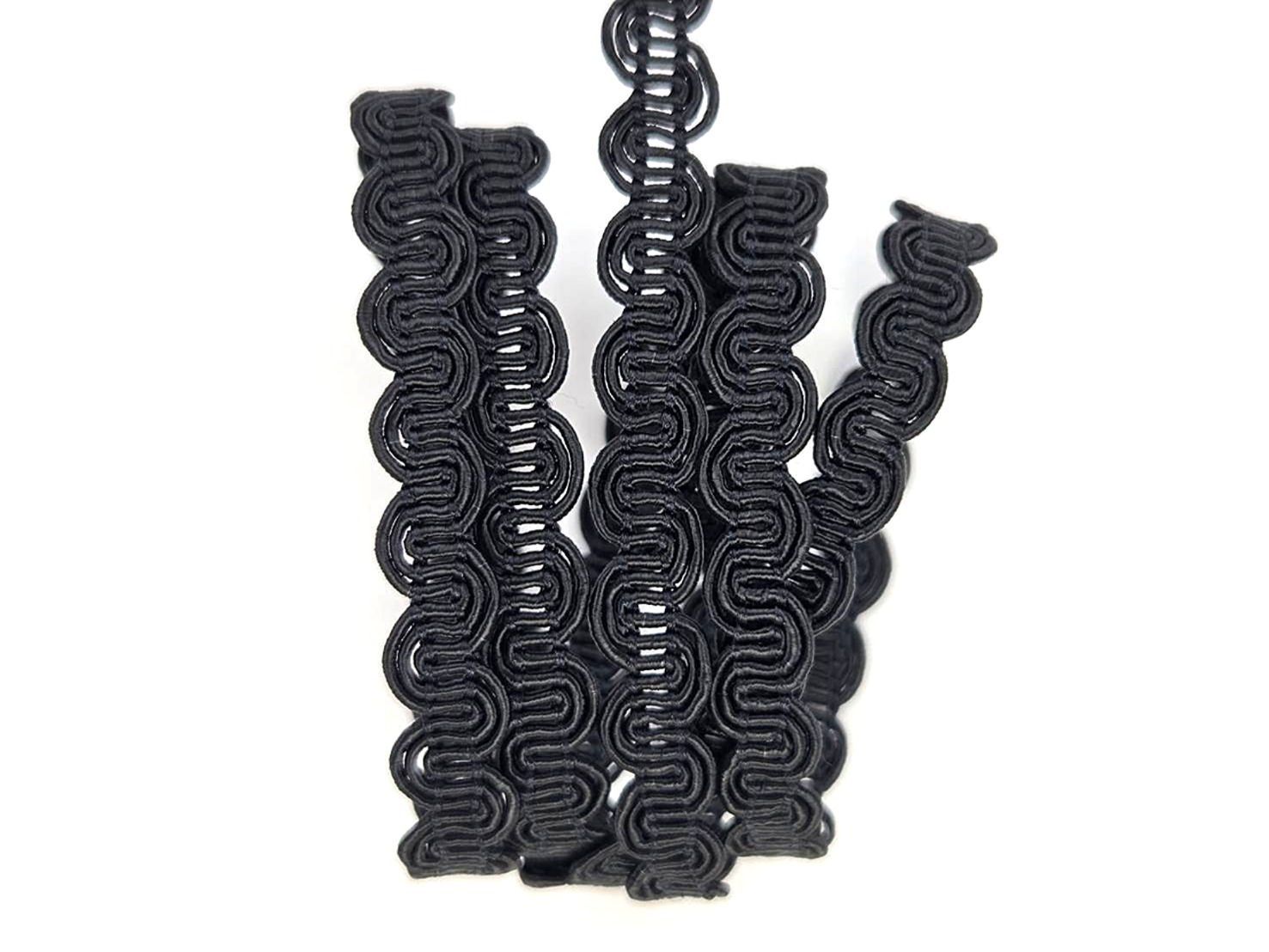 花飾織帶/山形黑_絕版Outlet