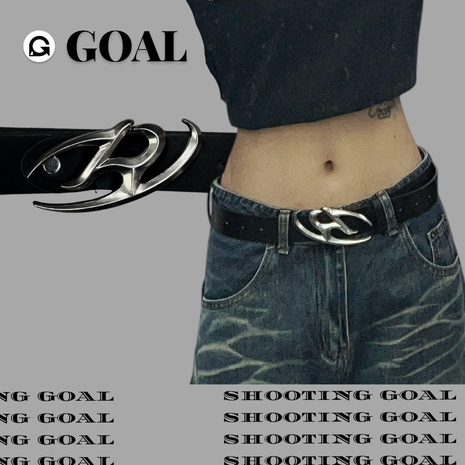 (GOAL) 異形 橢圓 R 皮帶