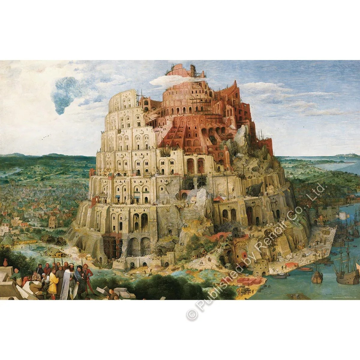 【雷諾瓦拼圖】巴比倫塔/布勒哲爾 (II)