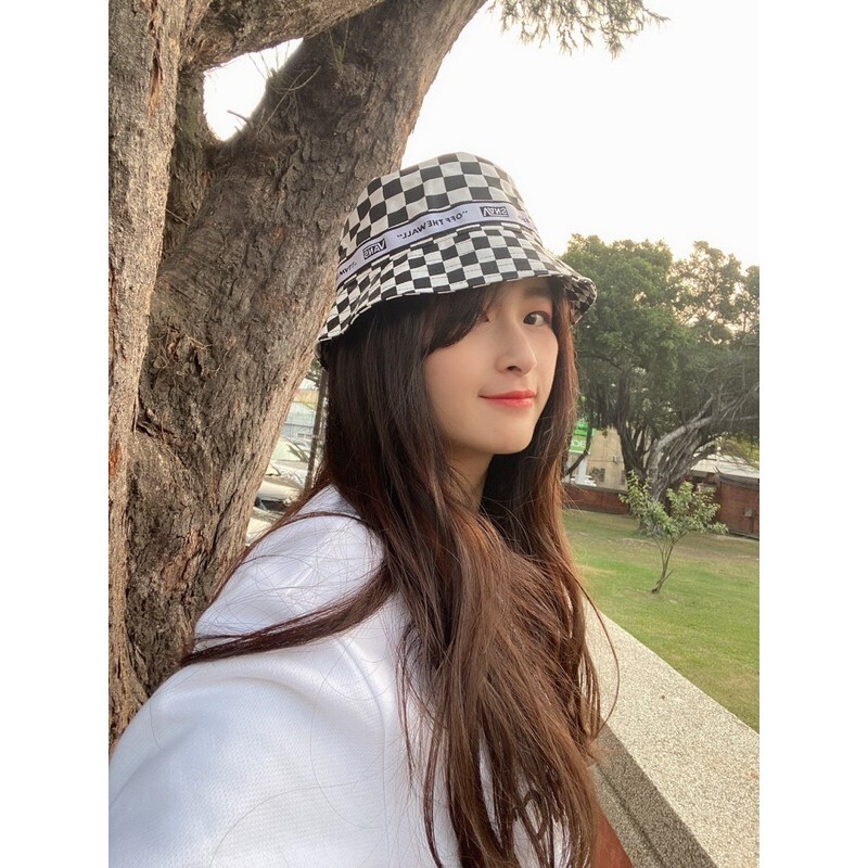 【現貨出清】VANS 漁夫帽｜棋盤格設計 歐美潮流 情侶必備 🖤🤍