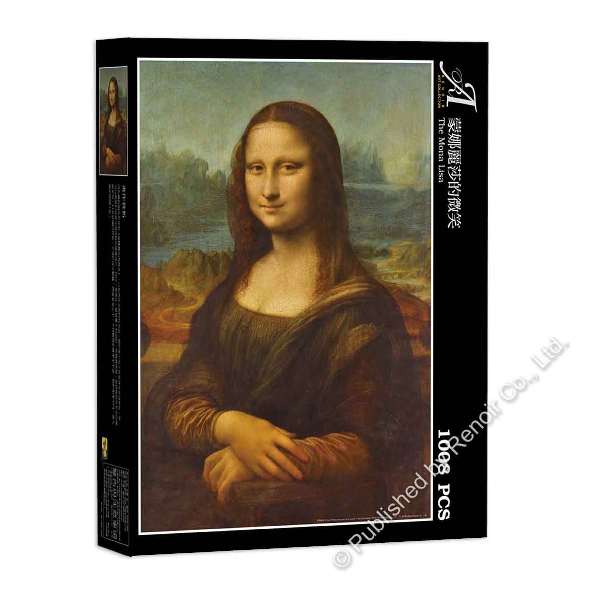 【雷諾瓦拼圖】蒙娜麗莎的微笑/達文西 (II)