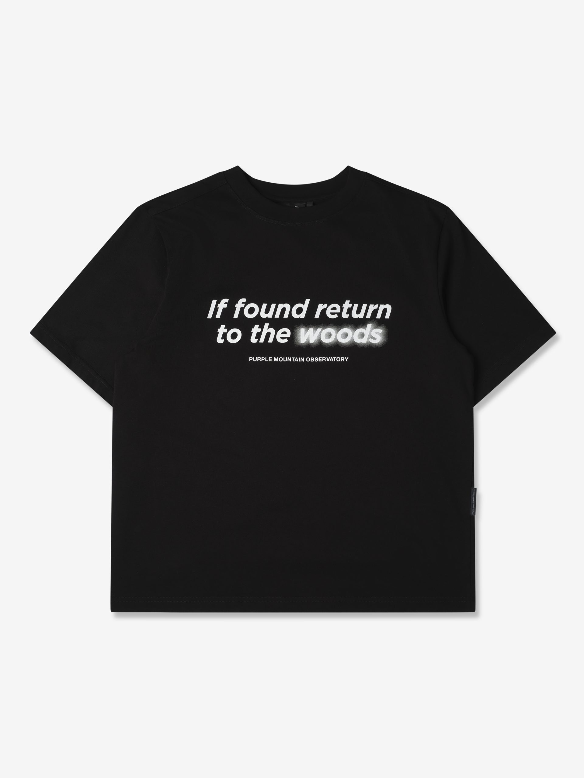 PURPLE MOUNTAIN OBSERVATORY｜RETURN TO THE WOODS SS TEE