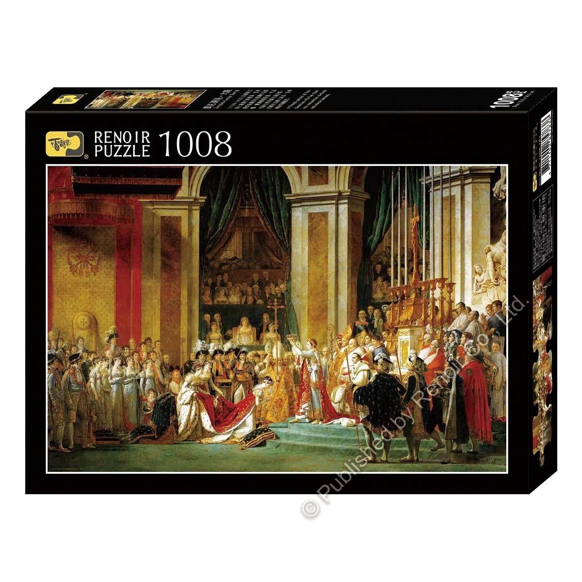 【雷諾瓦拼圖】拿破崙加冕禮/大衛 (II)