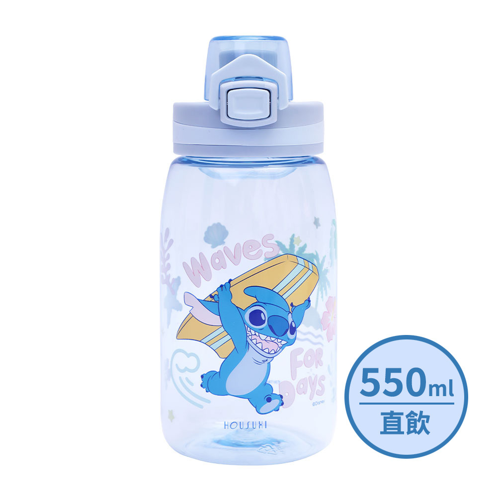 迪士尼史迪奇Tritan彈蓋式水瓶-550ml |Tiger嚴選