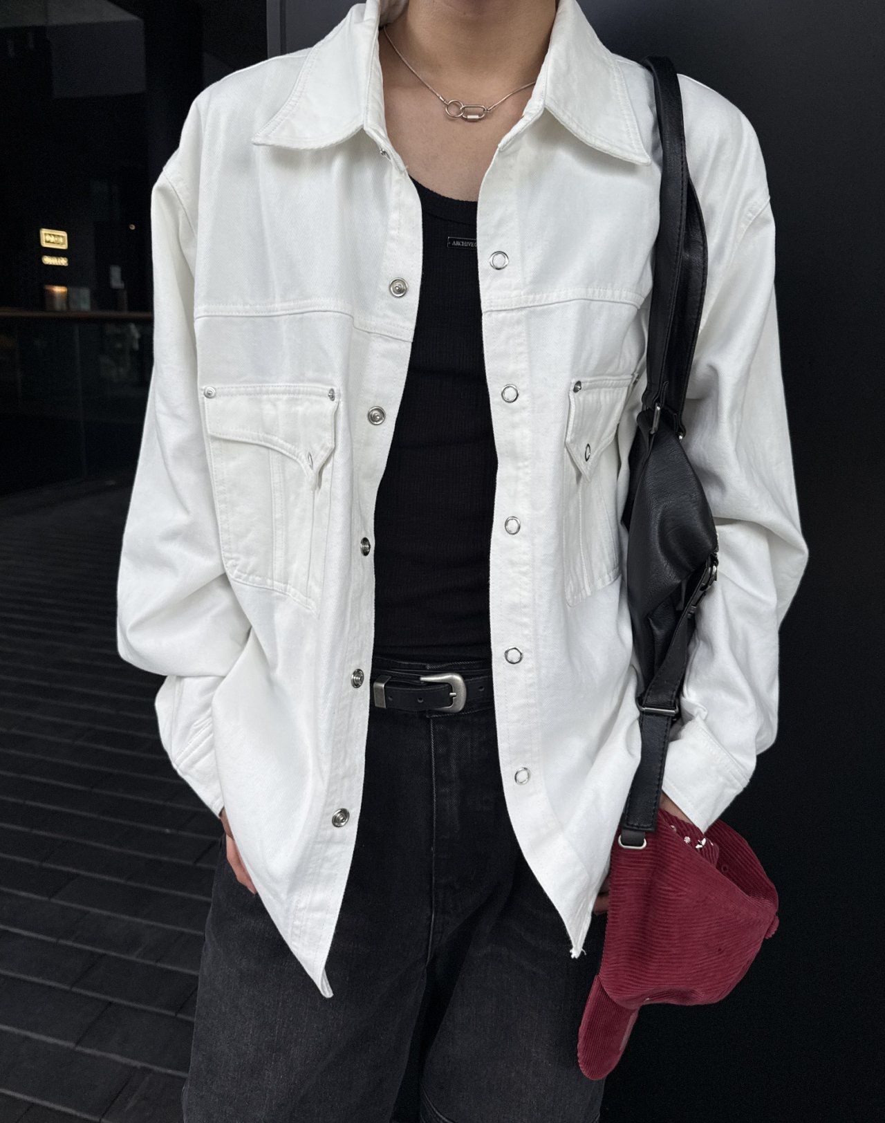 淨色長袖恤衫 OUR ROOM-156S