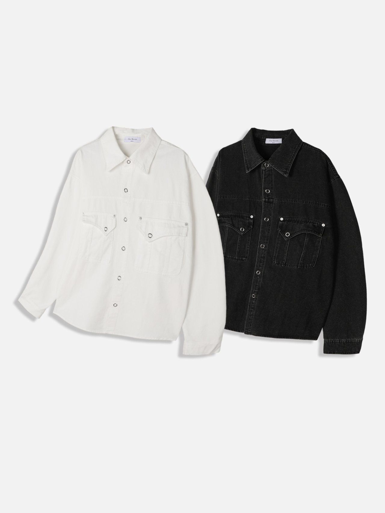 淨色長袖恤衫 OUR ROOM-156S