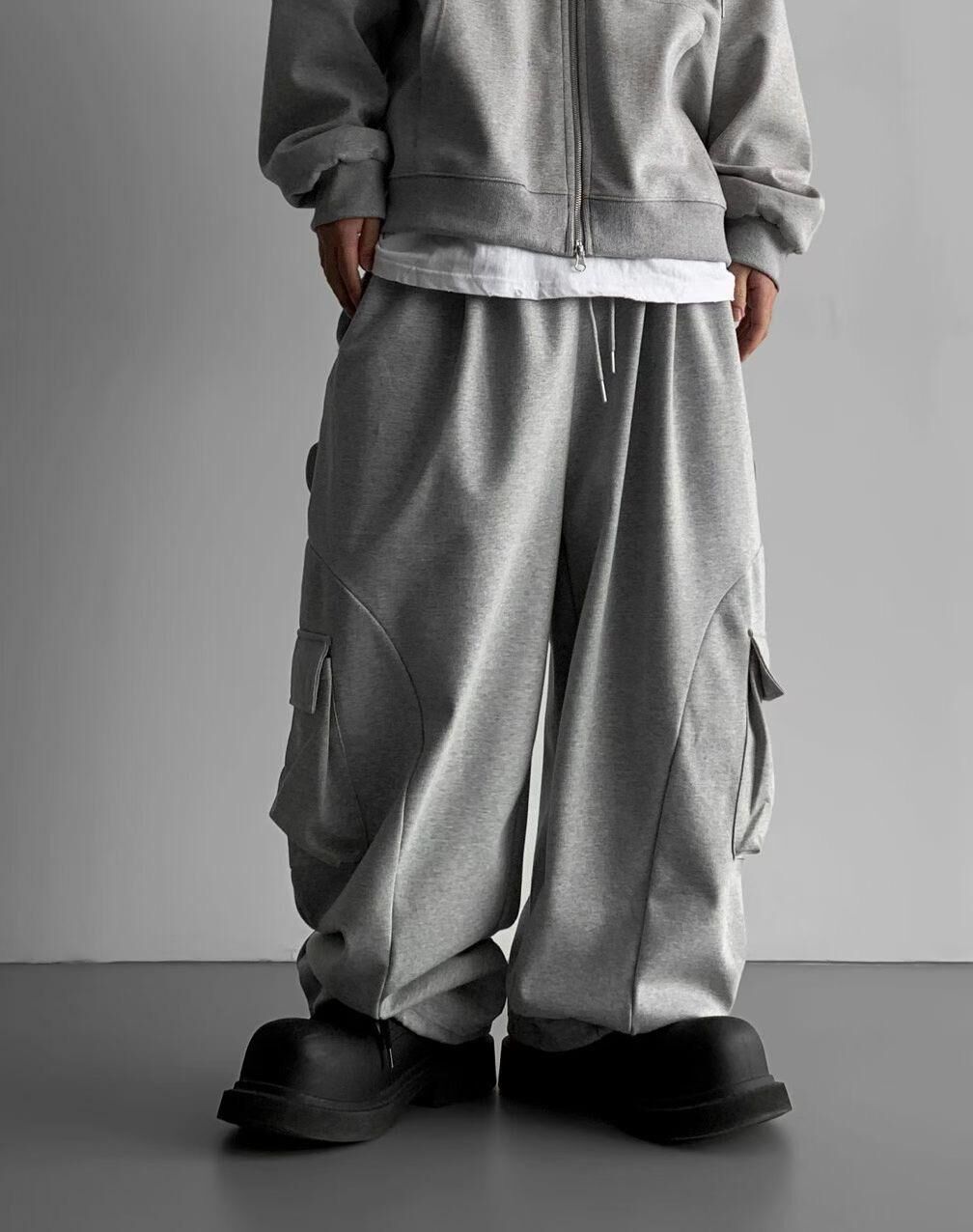 淨色可束腳運動褲 LEAD-002P