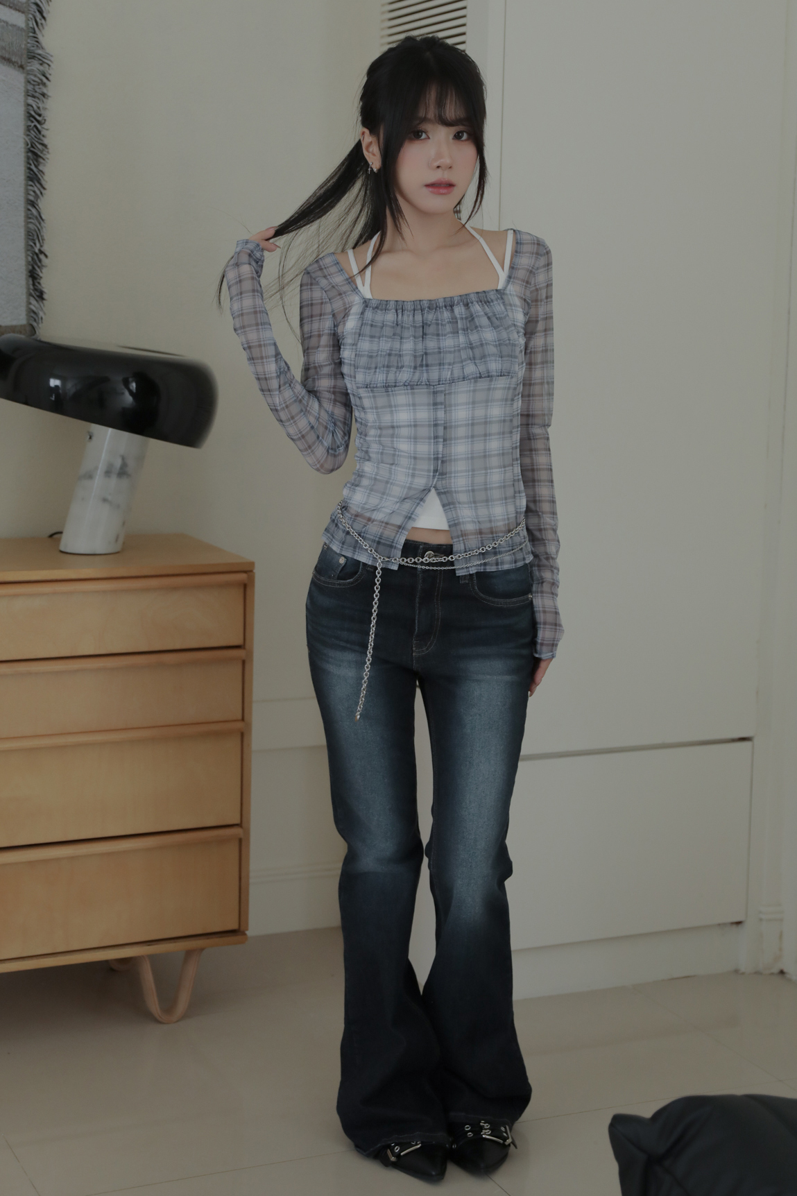 Lucky Stretch Bootcut Denim #靴型褲