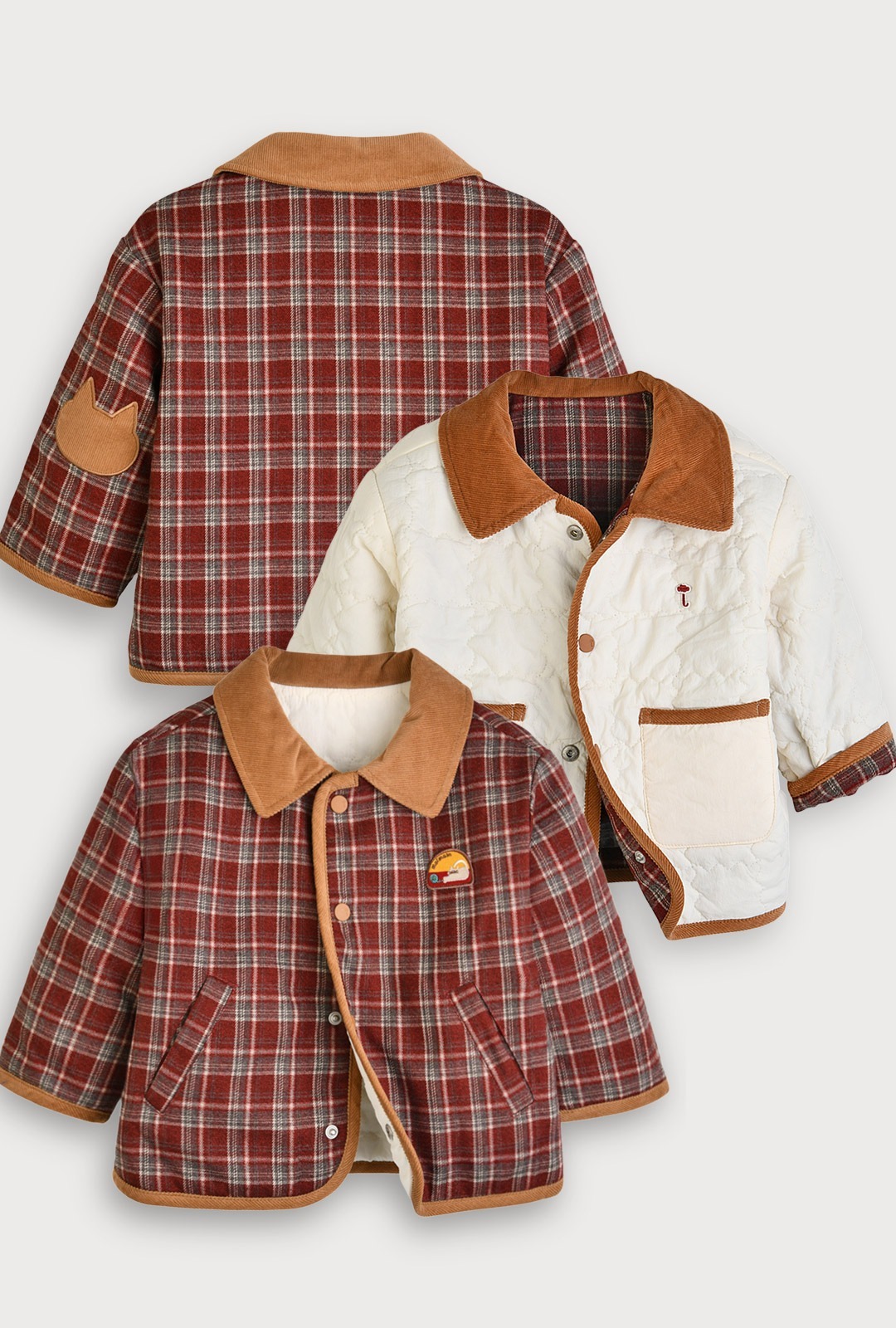 Moimoln☘︎25冬 Sorona羽絨系列｜加厚雙面穿外套