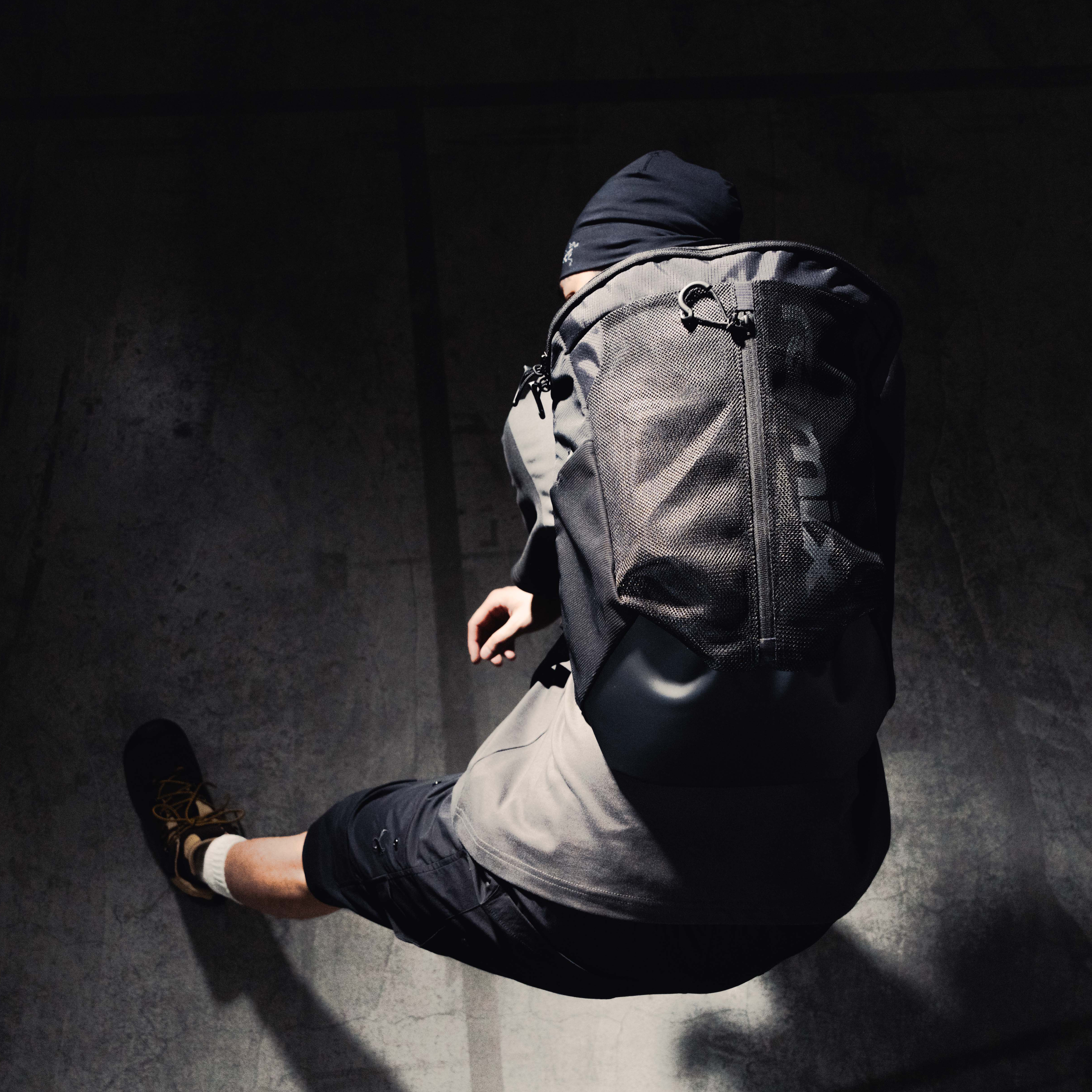 REMIX x AGILITY "Noirgrid" Tactical Mesh Backpack