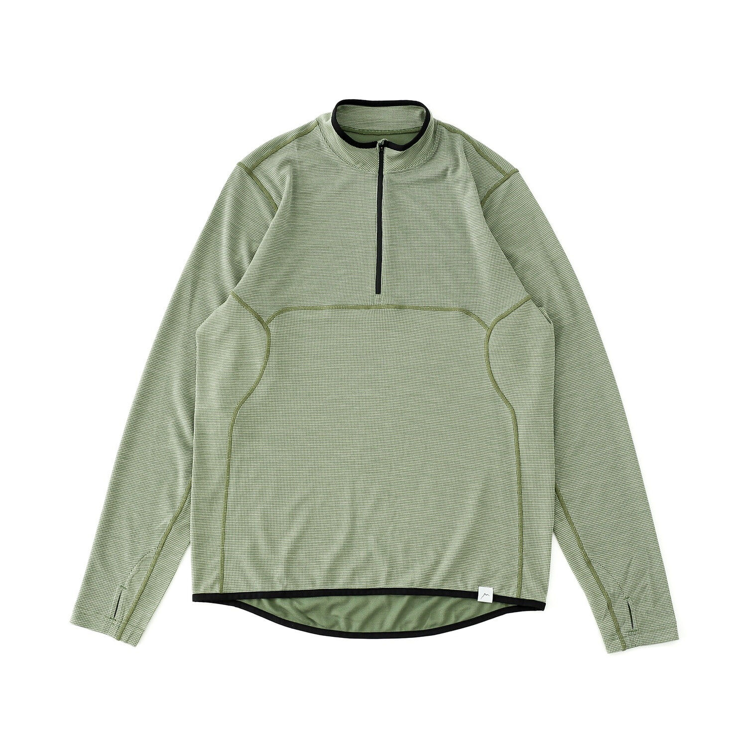 CAYL LIVE WOOL MIX HALF ZIP 羊毛混紡半開拉鍊上衣 25FW