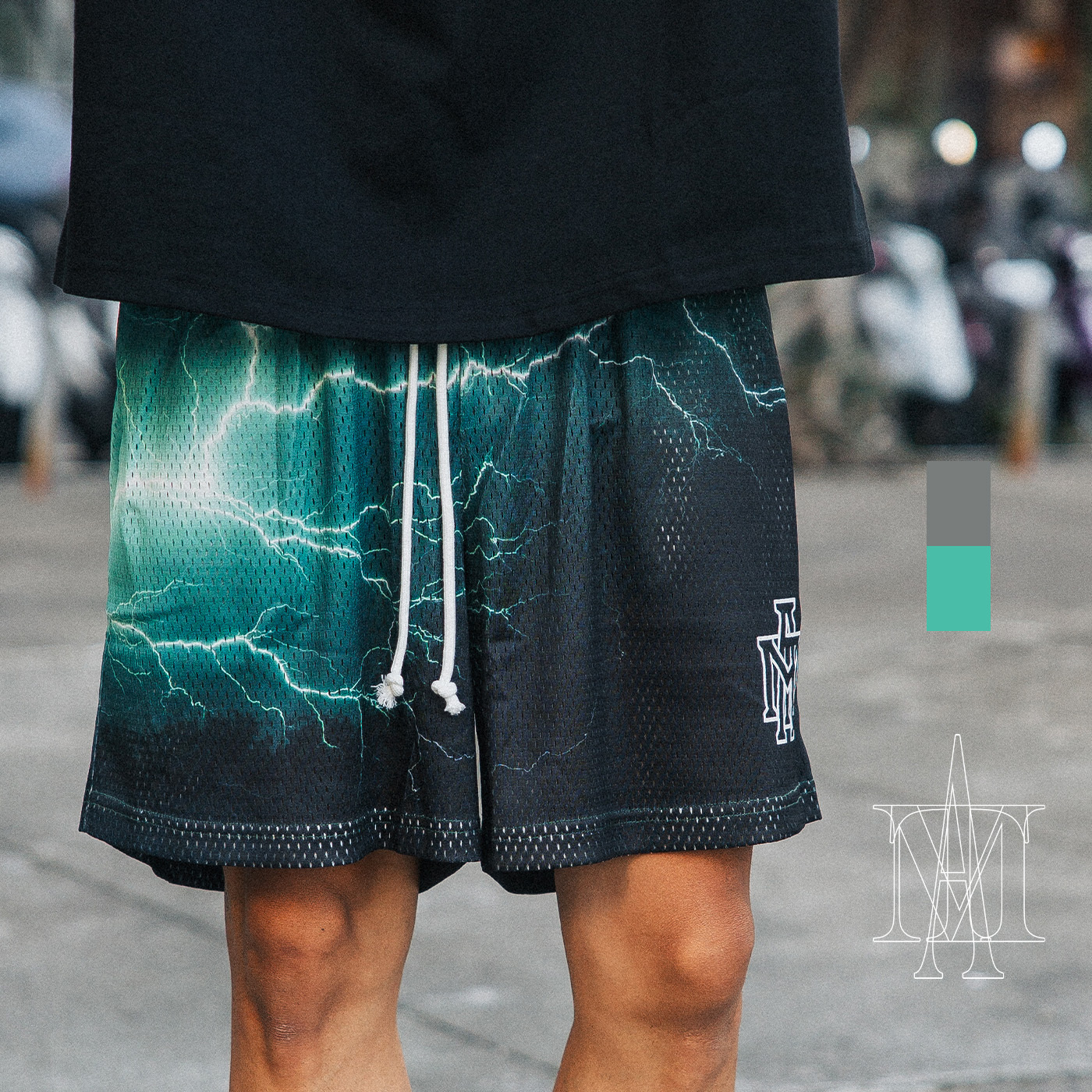 MTA 閃電單層網布短褲【MT25P004】