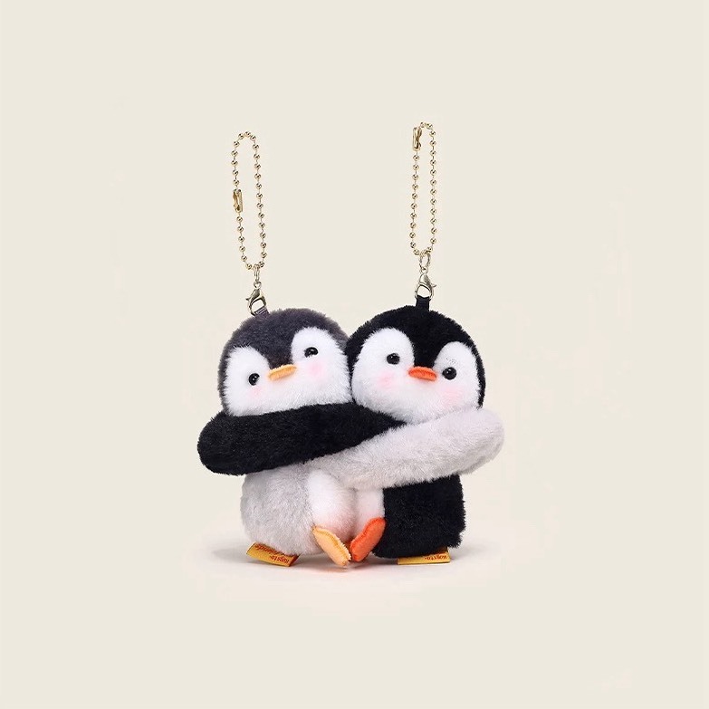 可愛動物 毛絨 抱抱吊飾