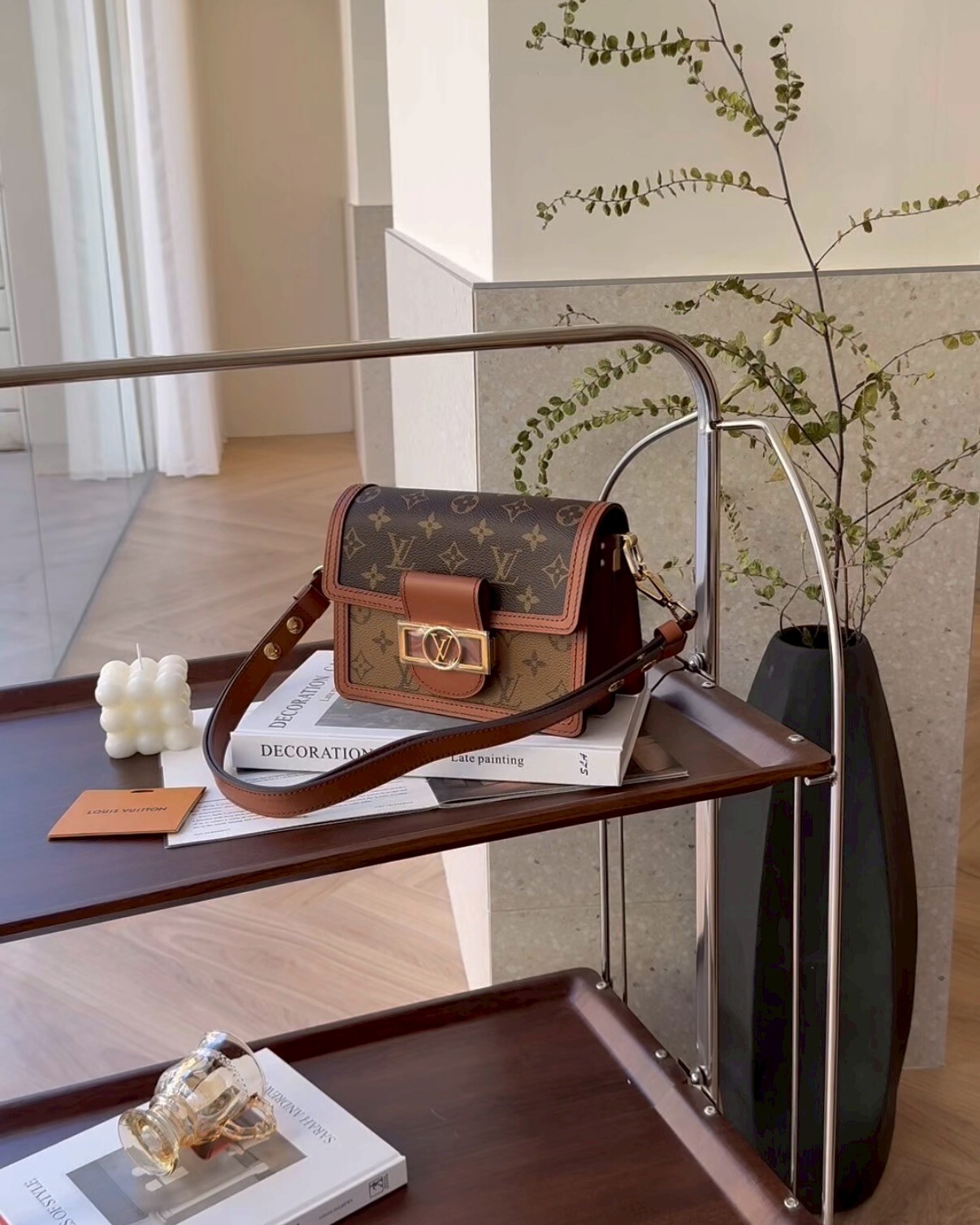LV｜DAUPHINE 迷你達芙妮 棕色老花 M45959