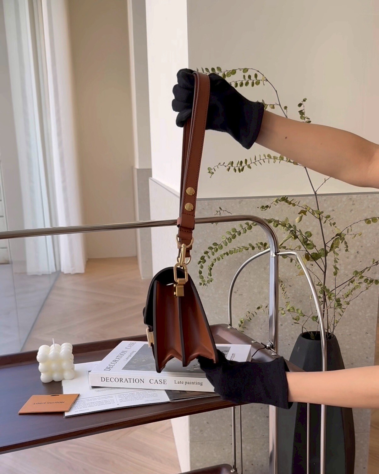 LV｜DAUPHINE 迷你達芙妮 棕色老花 M45959